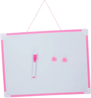 1 Double Sided Dry Erase Board Versatile Erasable Message Drawing Board for Home Office Creative Arts Space Saving Design Lightweight