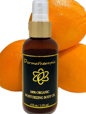 100% Organic Luxury Body Oil, Hair Oil, and Face Oil -Smoothing for Aging Skin, Scalp, and Problem Skin. Ultra Moisturizing and Delivers Nutrients to Promote Soft Skin and Silky Hair. Absorbs Quickly