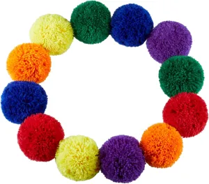 12-Pack Soft Fleece Balls: Large 5",Kids Playground Balls Handballs Dodgeball Kickball Kids Sports Games for Indoor Outdoor Games