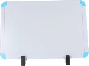 1set Household Whiteboard Erasable Writing Board Stand Double-Sided Drawing Pad for and Office and Home Use Easy to Clean for Notes and Creativity