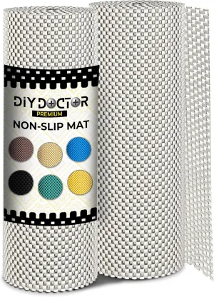 2X Anti Slip Gripper Rolls - 11,600 cm2 in Total - Ultimate Extra Thick 400gsm - Non Slip Rubber Matting - Shelf Drawer Liner - Multiple Uses
