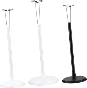 3 Pcs Doll Stands Display Rack for Dolls Easy Assembly Mannequin Model Support with Stable Base Figures