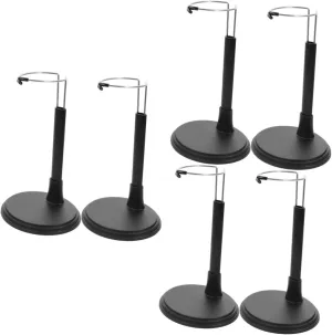 3sets Doll Model Display Stand Action Figure Stand Widely Used for Window Display Home Organization 2pcs*3