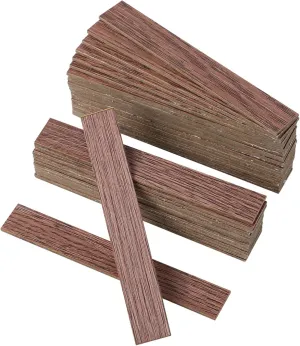 40pcs Dollhouse Flooring Peel and Stick Tiles Realistic Walnut Miniature Decor for Dollhouse Accessories Easy to Install Ample Coverage for Creative Home Styling
