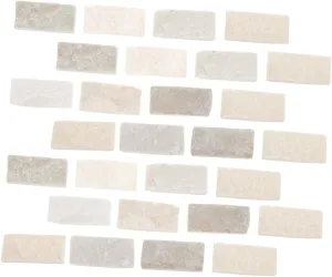 40pcs Miniature Landscape Bricks Realistic Mini Wall Bricks for Fish Tank Decorations DIY Micro Landscape Ornaments Craft Projects and Dollhouse Accessories