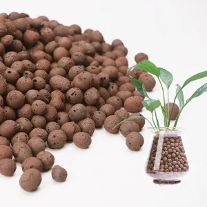 5 lbs LECA Clay Pebbles for Plants, 4-16mm LECA Balls for Indoor Plants Hydroponic, Aquaponics, Natural Leca Balls for Soil Root Development, Orchid Potting Mix