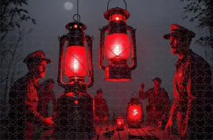 500 Pieces Puzzles for Adults and Kids Pirate Ship Crow’s Nest Lantern Wooden Puzzles Fun Interactive Toys Parent Child Game Unique Present