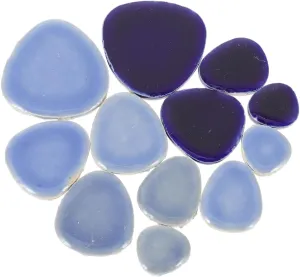 500g Bag of DIY Mosaic Tile Material Pebble Mosaic Tile for Craft Projects Home Decoration and Garden Pathways
