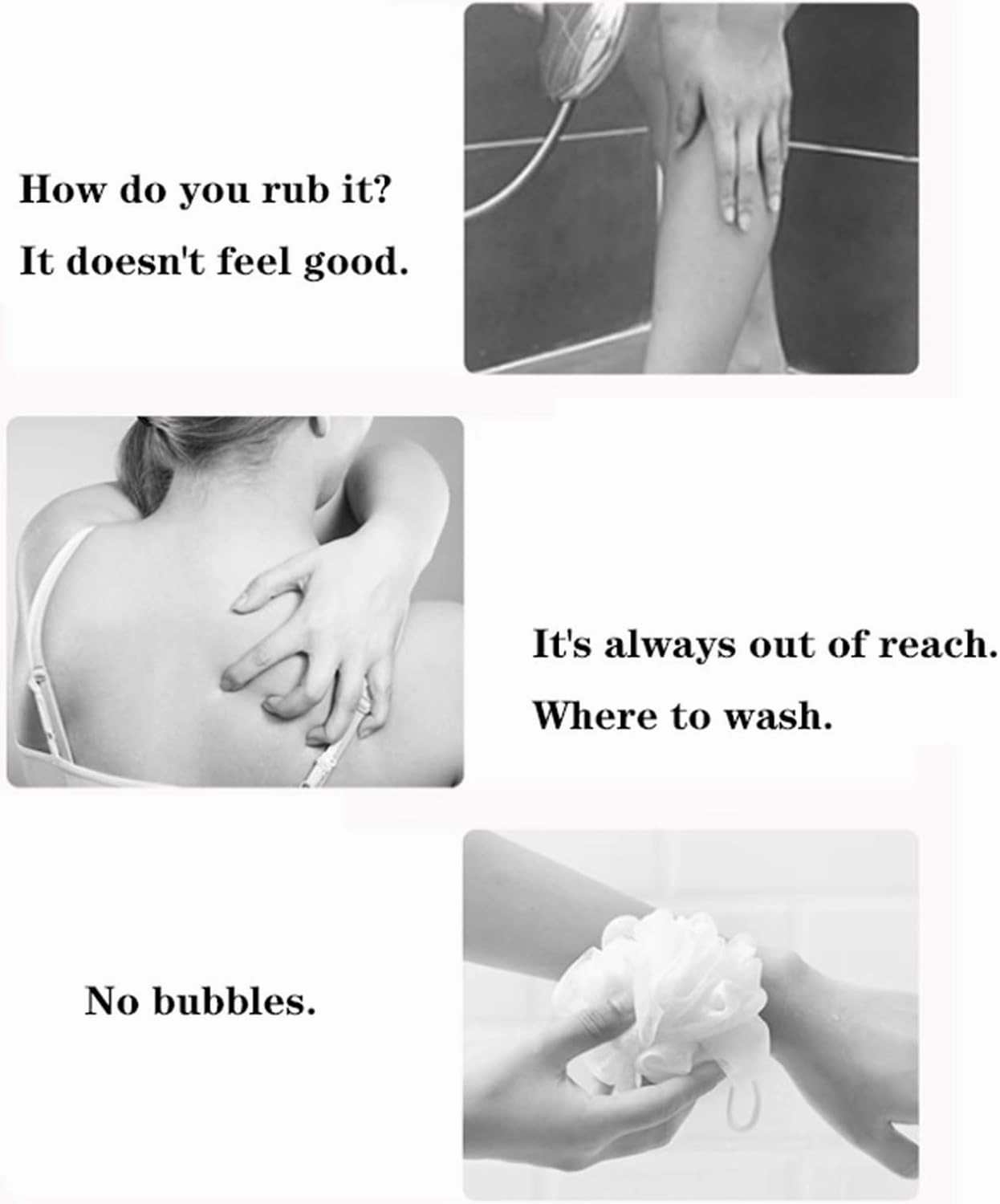 60g Loofah Sponge, Exfoliate, Strongly Tied, Soothe Skin, Bath Mesh Pouf Shower Ball, Foam Up in 3 Seconds, for Women and Men, 2 pcs(C)