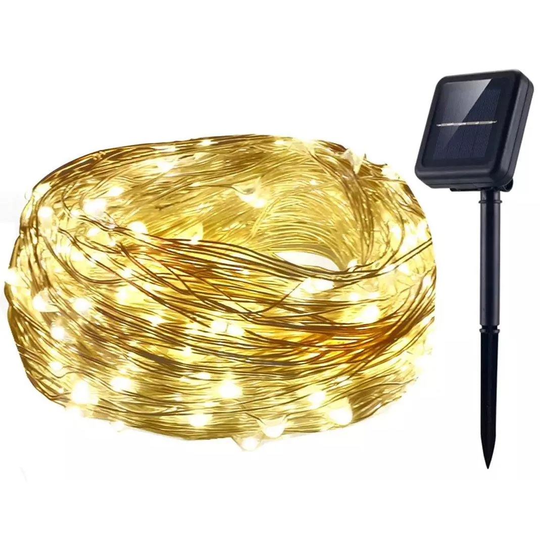 72 ft 200 LED Waterproof 8 Modes Outdoor String Lights for Garden