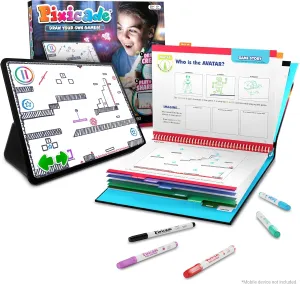 Abacus Brands Pixicade! Turn Drawings Into Playable Video Games! | Doodle & Draw, Snap Play & Share Instant Video Games! | Mobile Video Game Maker and Creation Studio!