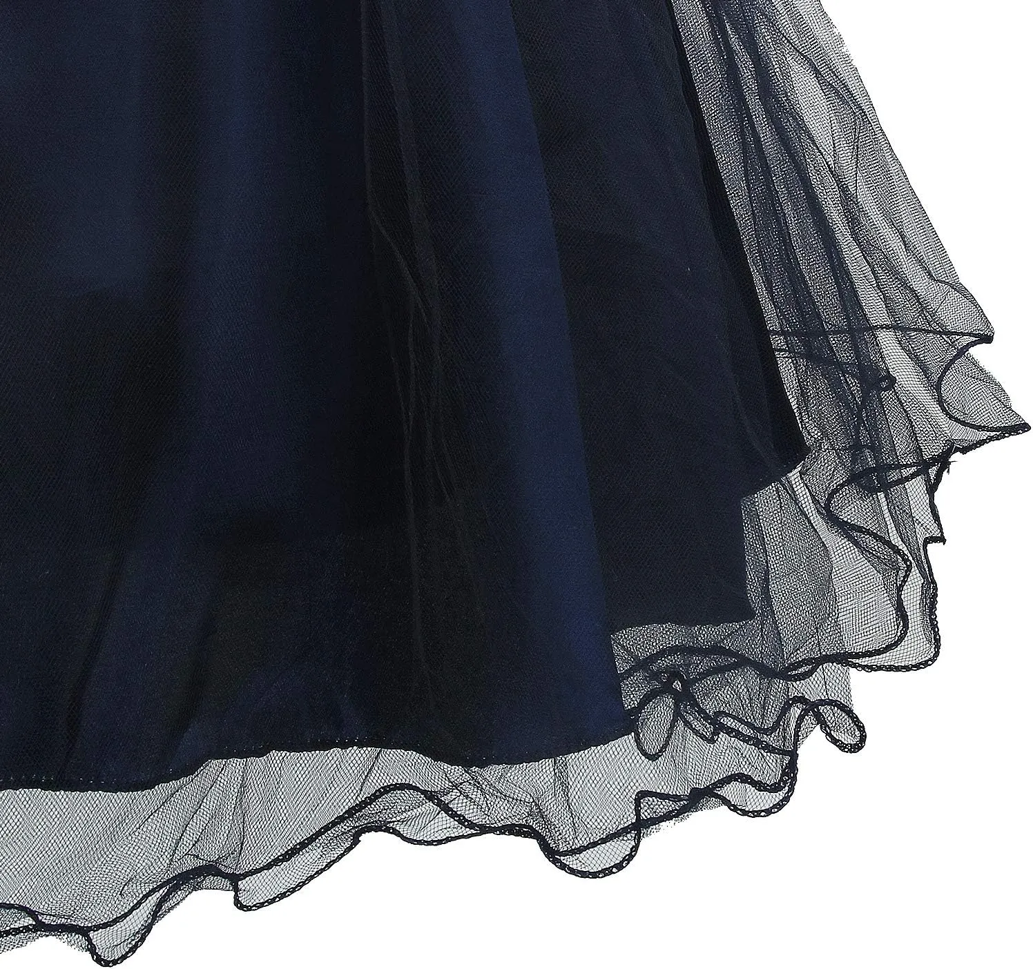 Acecharming Girls Dresses Sequin Flower Girls Party Dress Bridesmaid Ball Gown Wedding Tulle 3-10 Years