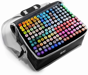 Alcohol Markers 168 Colors with Base Dual Tip Art Drawing Markers for Anime Sketch Illustrations - Refillable