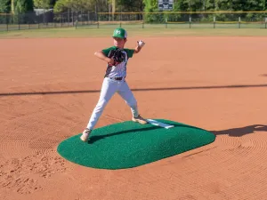 Allstar #2 Mound - 6" Portable Pitching Mounds - Green Turf