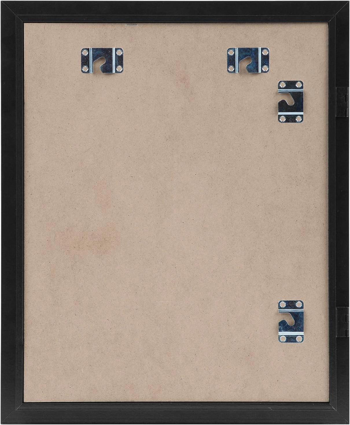 Americanflat 10x12.5 Kids Art Frame - Front Loading Picture Frames Hold 100 Artworks - Use as 8.5x11 Frame with Mat or Display 10x12.5 Artwork Without Mat - My Mini Masterpiece - Black