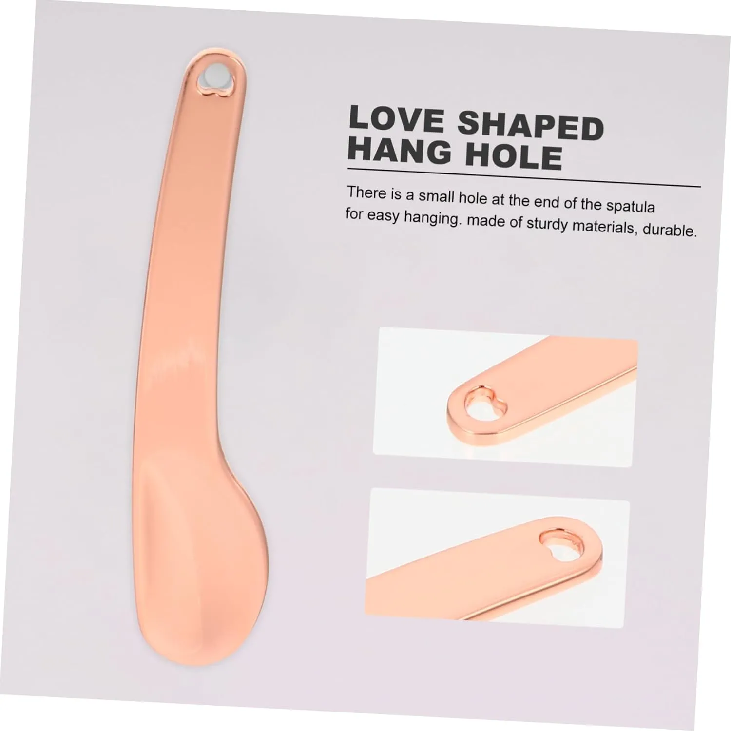 Angoily 18pcs Mini Curved Makeup Spatula Reusable Facial Mask Eye Cream Spoon Lightweight and Lotions