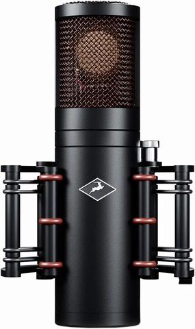 Antelope Audio Edge Go Large Diaphragm Condenser USB C Microphone for PC, Computer & Desktop — Studio Mic for Audio Voice, Music Recording, Live Streaming & Podcasting — Black Mic w/ 18 Vintage Models