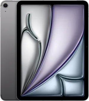 Apple iPad Air 11-inch with M3 chip Built for Apple Intelligence, Liquid Retina Display, 256GB, 12MP Front/Back Camera, Wi-Fi 6E   5G Cellular, Touch ID, All-Day Battery Life — Space Gray