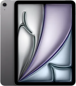 Apple iPad Air 11-inch with M3 chip Built for Apple Intelligence, Liquid Retina Display, 512GB, 12MP Front/Back Camera, Wi-Fi 6E, Touch ID, All-Day Battery Life — Space Gray