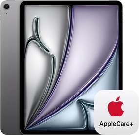 Apple iPad Air 13-inch with M3 chip Built for Apple Intelligence, Liquid Retina Display, 128GB, 12MP Front/Back Camera, Wi-Fi 6E, Touch ID, All-Day Battery Life — Space Gray with AppleCare  (2 Years)