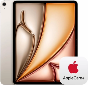 Apple iPad Air 13-inch with M3 chip Built for Apple Intelligence, Liquid Retina Display, 128GB, 12MP Front/Back Camera, Wi-Fi 6E, Touch ID, All-Day Battery Life — Starlight with AppleCare  (2 Years)