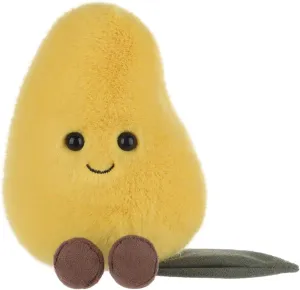Apricot Lamb Fresh Mango Fruit Plush Stuffed Animals for Kids, Soft Cute Plush Toys for Baby Girl and Boy, Fluffy Fresh Mango Yellow