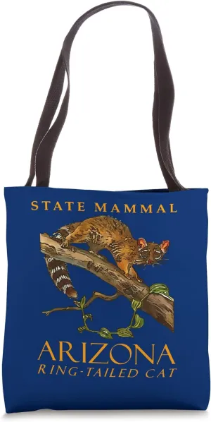 Arizona Territory Mammal The Ring-Tailed Cat Tote Bag