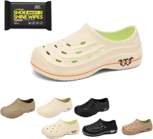 Armadillo Non-Slip Comfort Clogs for Women - Chef & Kitchen Shoes with Slip Resistant Design, Healthy Support for Nurse