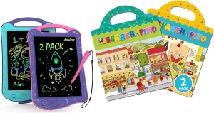 Astrodraw Drawing Pad   Pack of 2 Lapin Tom Reusable Sticker Book