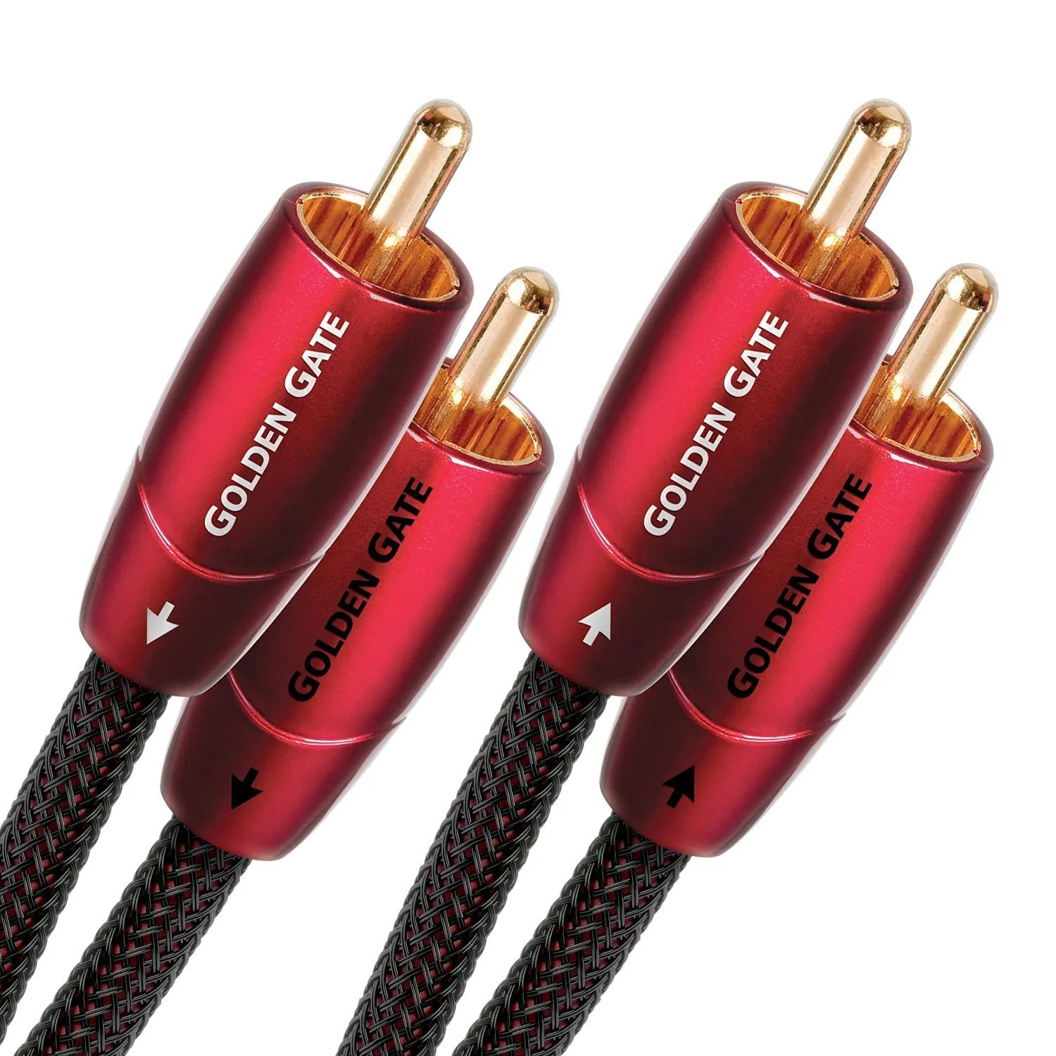 AudioQuest Golden Gate 1m (3.28 ft.) RCA to RCA (2-Pack)