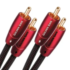 AudioQuest Golden Gate 1m (3.28 ft.) RCA to RCA (2-Pack)