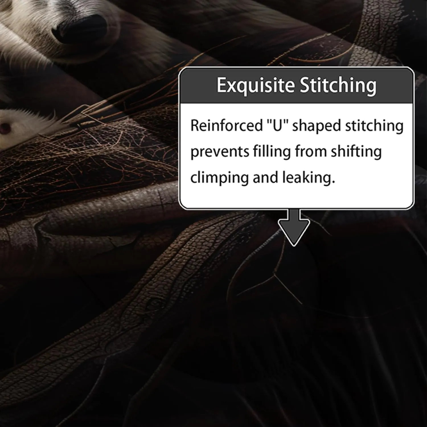 Axolotl Polar Bear Comforter Set King,Arctic Animals Bedding Set Cute Polar Bear Family Comforter for Women Adults,Kawaii Animals Rustic Nature Duvet Set White Bear Room Decor 1 Quilt 2 Pillowcases