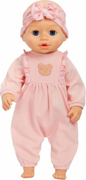 Baby Born Learn to Walk Baby Doll Annabell - Blue Eyes: Realistic Features for Kids Ages 3 , Walks, Crawls, Sits & Kicks, Eyes Open & Close, Multiple Sound Effects