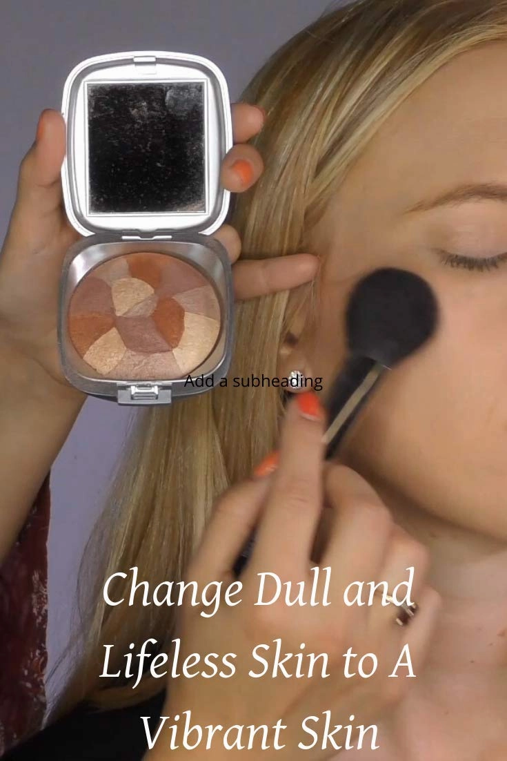 Baked Mineral Makeup Healthy Blush Collage Of Colors (Ginger) Made in USA. Highlighter Makeup