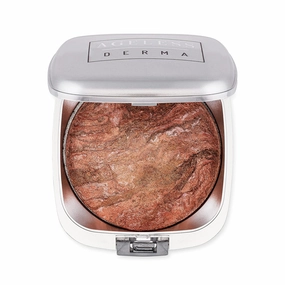 Baked Mineral Makeup Healthy Blush (Peach Frost). Highlighter Makeup