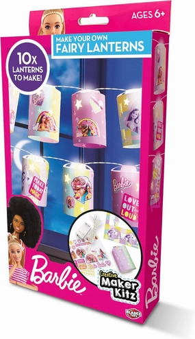 Barbie BLADEZ Fairy Lights, Make Your Own Lanterns, Licensed Activity Set, Crafts for Kids, Lights and Stickers Included, Creative Maker Kitz Toyz