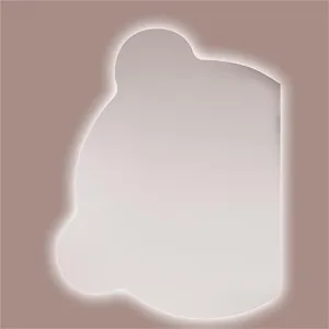 Bathroom Mirror, Modern Anti-Fog Makeup Mirror Dimmable Smart with Touch Switch for Home Decoration(D,60 * 75CM)
