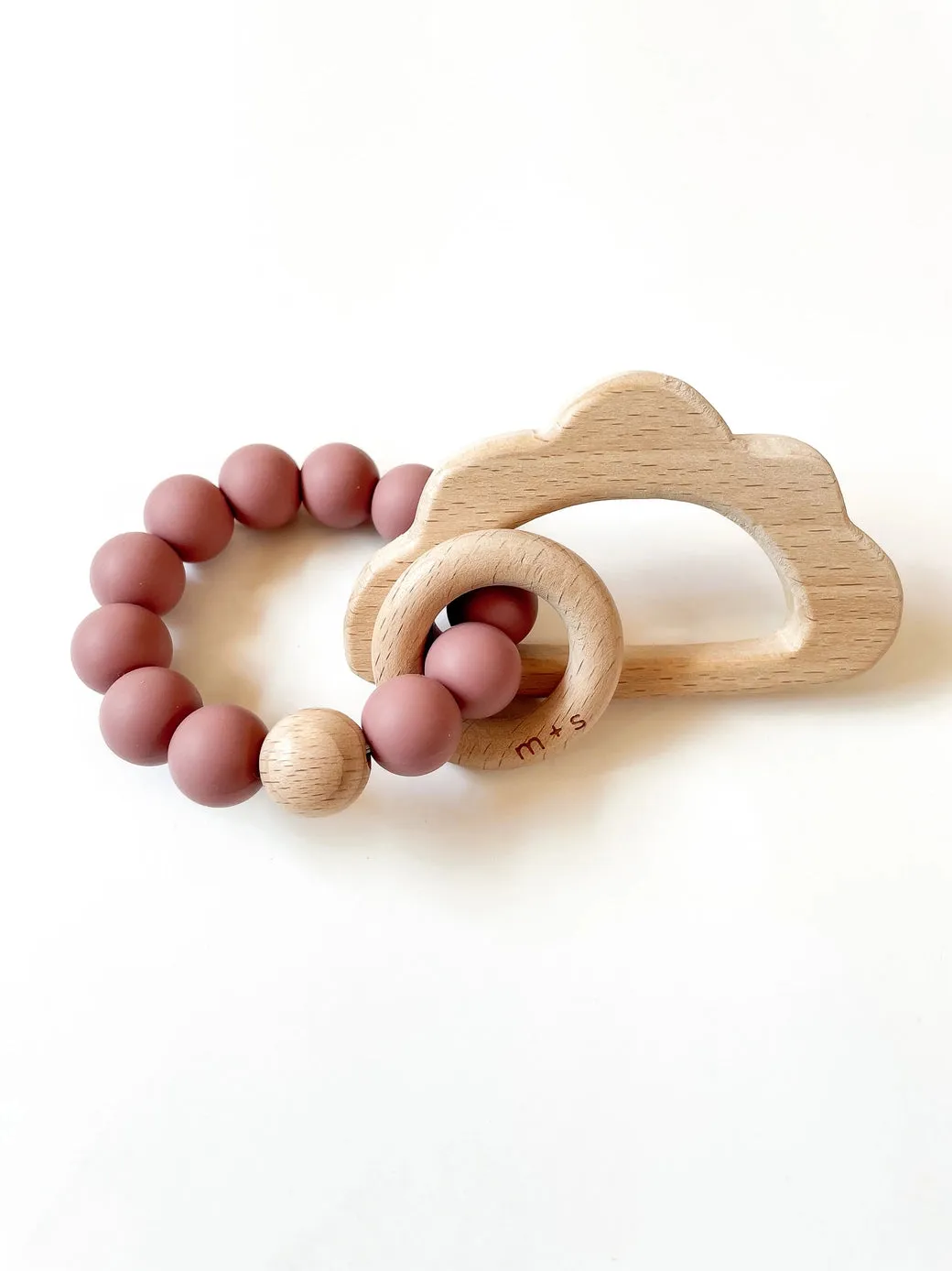 Beaded Teething Ring