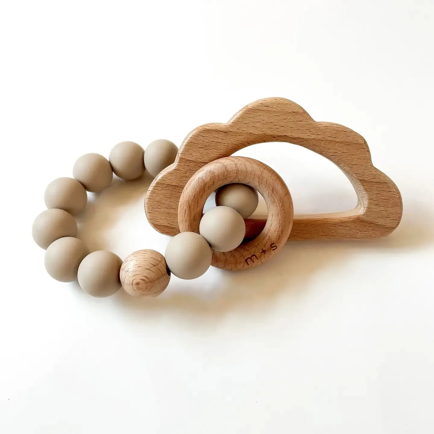 Beaded Teething Ring