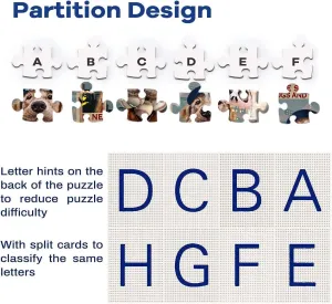 Beagle Dog Ski Company 500 Piece Wooden Adult Puzzle Toddler Toy Puzzle Challenge Puzzle Puzzle high Casual Game Props Games Educational Learning Puzzles Art Pictures Poster Puzzles School Games