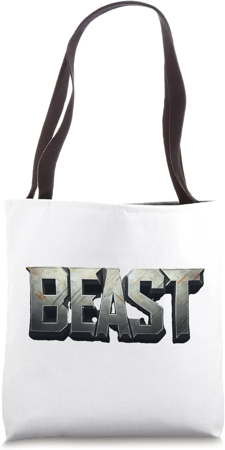 Beast Metal Tote Bag