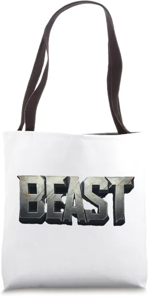 Beast Metal Tote Bag