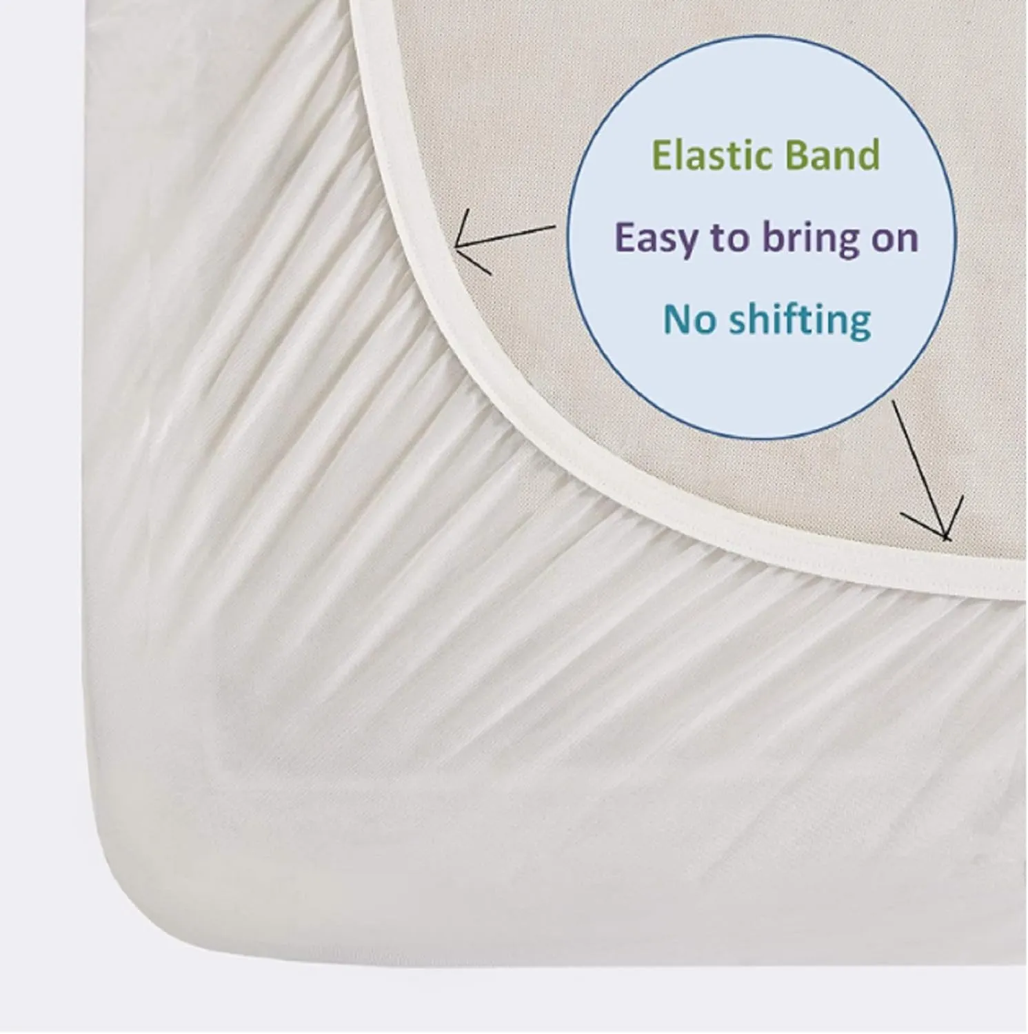 Beautyrest Cotton Heated Mattress Pad - Bed Warmer with 20 Heat Settings Controller, Auto Shut Off Timer, All Around Elastic Deep Pocket, UL Certified, Machine Washable, White Twin