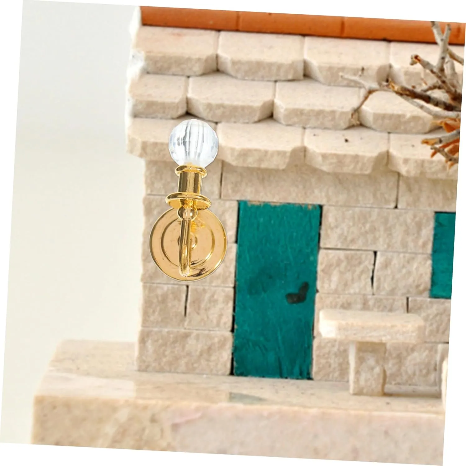BESPORTBLE 3sets Miniature Lamp Model Creative Wall Lamp for Dollhouse Miniature Toy House Light Mini Furniture Decor 2pairs*3