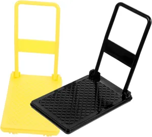 BESPORTBLE 5sets 2pcs Miniature Platform Truck Model Mini Furniture Trolley and Safe Material for Dollhouse Decoration Cute Vivid Design Present for Collectors 2pcs*5