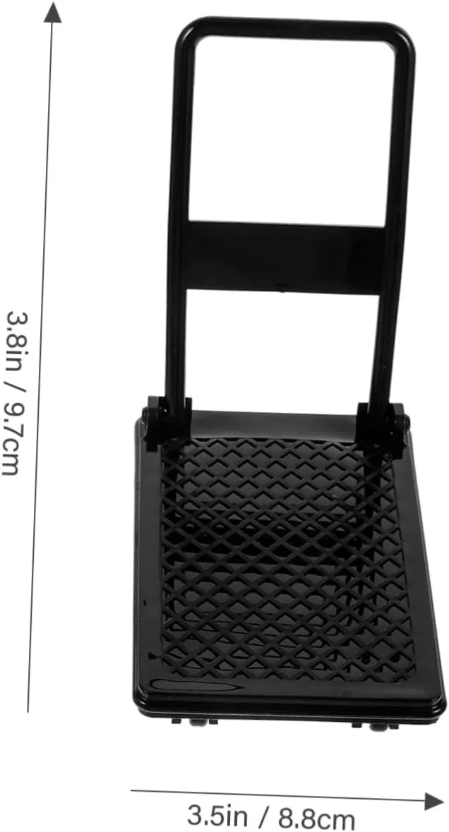 BESPORTBLE 5sets 2pcs Miniature Platform Truck Model Mini Furniture Trolley and Safe Material for Dollhouse Decoration Cute Vivid Design Present for Collectors 2pcs*5
