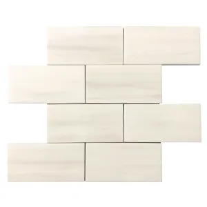 Bianco Dolomite Marble 2"x8" Tile