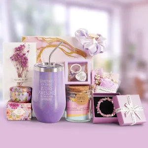 Birthday Gift Basket for Women, Self Care Package Relaxing Spa Gift Sets Women, Get Well Soon Gift Basket，Mother's Day Gifts