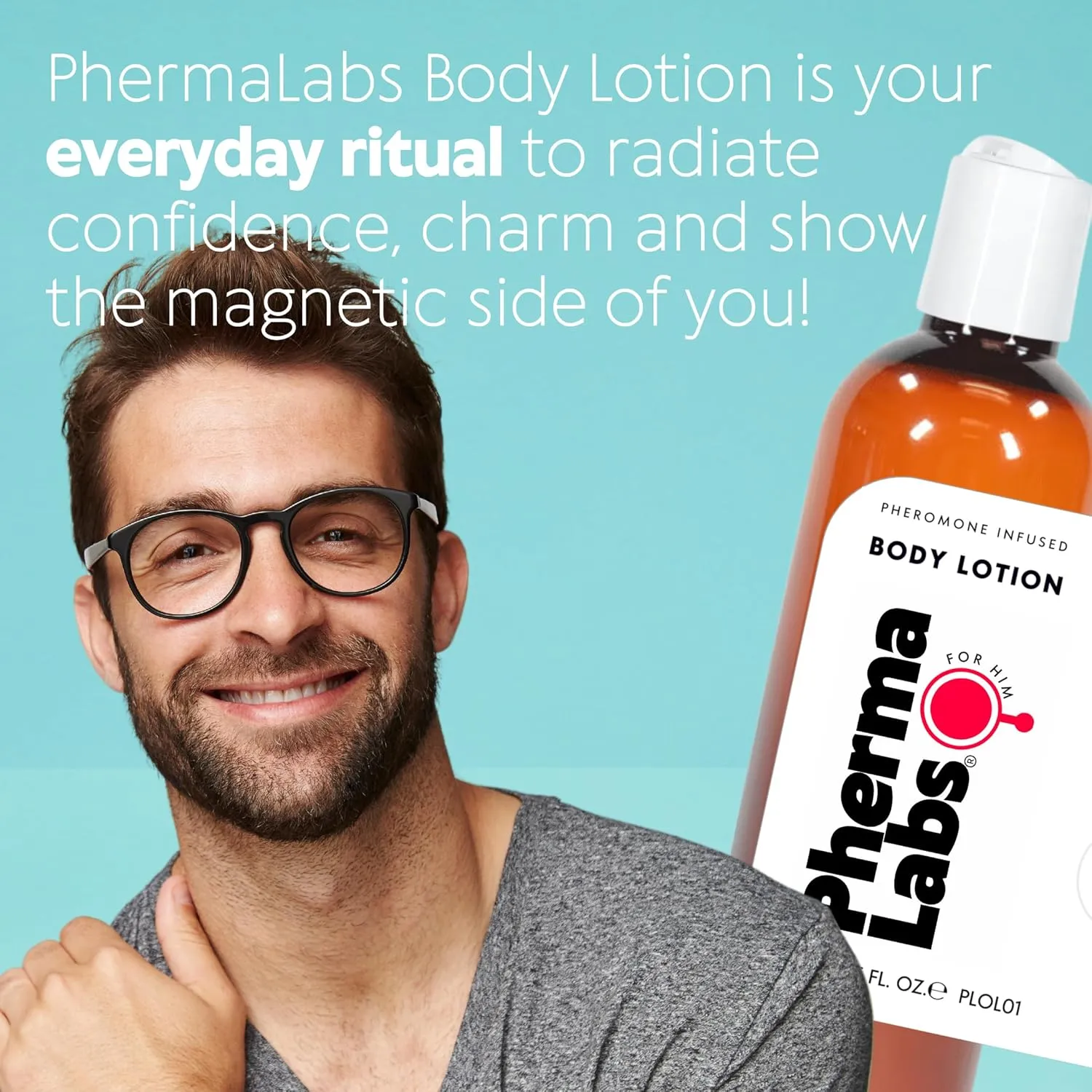 Body Lotio - Pheromone Cologne Infusion for Men - Scented Attention Booster - Locion - Perfume Con Feromonas Para Hombres - Long-Lasting Fragrance - Ideal for Everyday Use (All Day Scent)