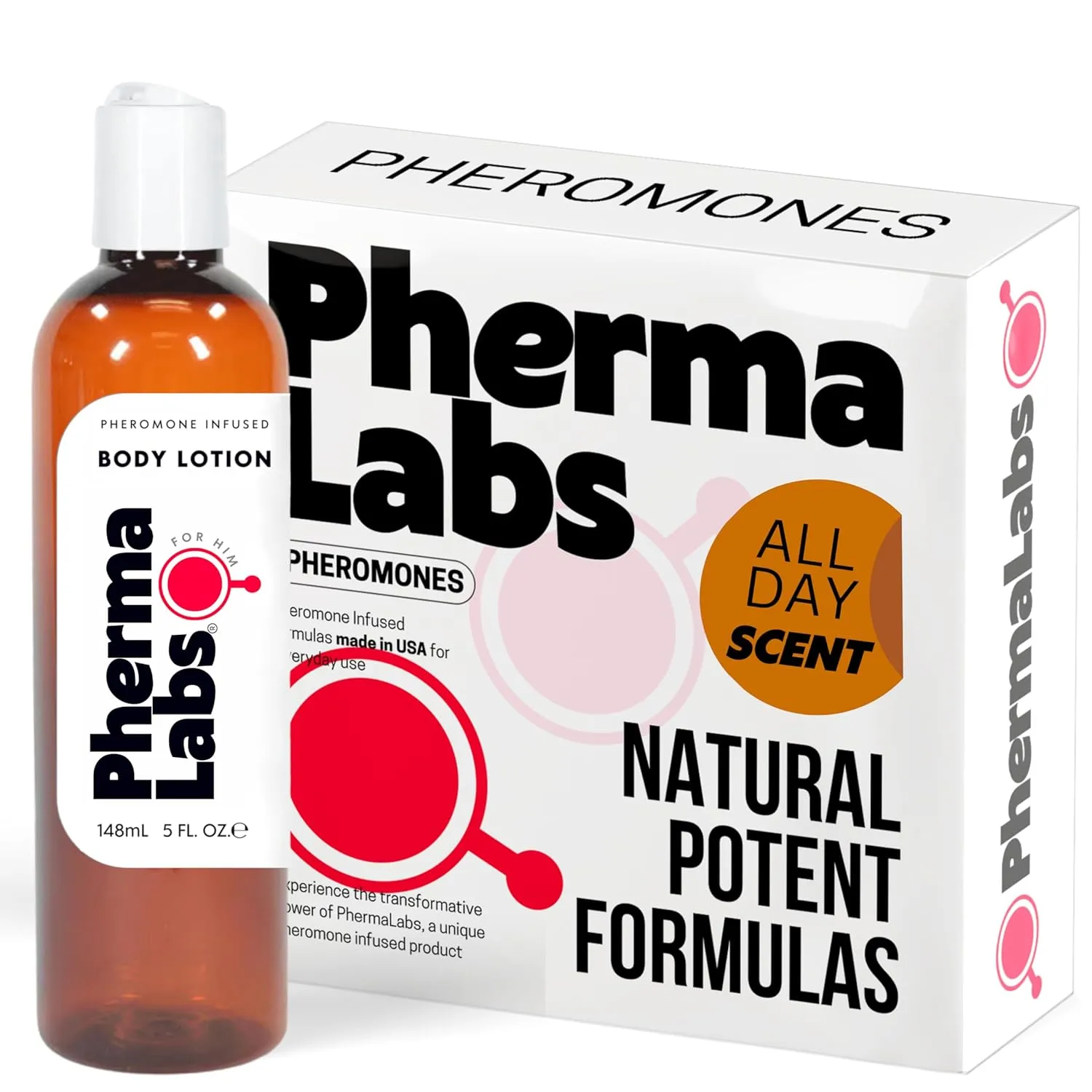 Body Lotio - Pheromone Cologne Infusion for Men - Scented Attention Booster - Locion - Perfume Con Feromonas Para Hombres - Long-Lasting Fragrance - Ideal for Everyday Use (All Day Scent)